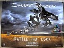 FRENCH POSTER FORMAT 80X60 DAVID GILMOUR RATTLE THAT LOCK BON ETAT TRèS RARE