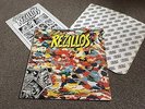 REZILLOS - CAN'T STAND THE REZILLOS - 1978 LP WITH INNER & INSERT MISPRINT LABEL