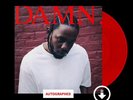 Kendrick Lamar DAMN 2xLP Red Vinyl Autographed, Sealed - Limited Edition
