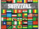 BOB MARLEY-survival   LP tuff gong  (hear)   with lyric sheet, coloured vinyl