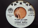 NORTHERN SOUL-YVONNE BAKER-YOU DIDN'T SAY A WORD-PARKWAY