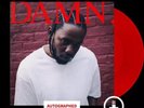 Kendrick Lamar DAMN 2xLP Red Vinyl Autographed, Sealed - Limited Edition
