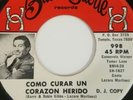 Neto Perez and The Young Originals   45 Record