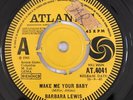 Barbara Lewis Make Me Your baby Original Atlantic Demo Copy 1965