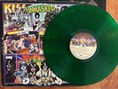 1989 Kiss UNMASKED GREEN Mexico Lp Rock Psych Simmons stanley