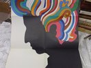 POSTER ONLY   Milton Glaser Print from Bob Dylan's Greatest Hits   NO PIN HOLES