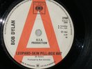 DEMO Bob Dylan Leopard-Skin Pill-Box Hat UK CBS OG