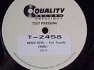 THE BEACH BOYS - PET SOUNDS LP MONO TEST PRESSING T 2458 QUALITY RECORD 9-6-13