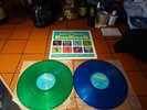 THE MIGHTY MIGHTY BOSSTONES PAY ATTENTION GREEN AND BLUE LP RARE