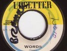 The Gatherers - Words (Upsetter) VG+ original '73 rare Jamaican mix Lee Perry ?