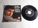 Johnny Tillotson seltene deutsche '45 mit Bildhüllle ,It keeps right on a hurtin