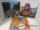 3 Lp's By The Beatles-Yellow Submarine-Abbey Road-A Collection Of Beatles Oldies