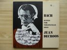 CRI 180460/2 DECROOS BACH 6 SUITES FOR SOLO CELLO RARE 3LP PRIVATE ED1 BOX