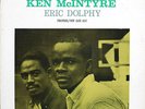 KEN McINTYRE with ERIC DOLPHY LOOKING AHEAD LP NEW JAZZ 8247 DG RVG