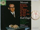 HMV ELECTROLA ED.1 (NO ASD) KARL ENGEL MOZART PIANO CONCERTOS 18, 25 STE 91261NM
