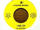THE RATIONALS 45-I Need You/Out In The Streets-1968 A2 #107 MI.Garage Rock -VG++