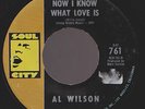 60s NORTHERN SOUL AL WILSON NOW I KNOW WHAT LOVE IS + U GOTTA DO SOUL CITY ORIG