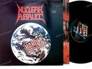 Nuclear Assault - Handle With Care UK LP 1989 + Innerbag //4