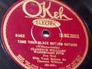 Electric OKeh 8462 Clarence Williams' Washboard Five-Cushion Foot Stomp-great