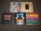 5 The Band Moon Dog Last Waltz Big Pink Islands Stage Fright Record lot