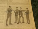 THE BEATLES MEET THE BEATLES LP NY #2 COVER W/ RARE STAMPED AUTOGRAPHS ON BACK