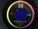 Beatles FROM ME TO YOU THANK YOU GIRL Genuine VEE JAY 522 VJ 522.04 Brackets