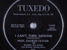Black Gospel 78 PROF. CHARLES TAYLOR I Can't Turn Around TUXEDO HEAR