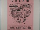 CREAM Non-Dairy Product Live at Royal Albert Hall 1968 NM BLUE SPLATTER VINYL