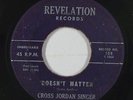 Black Gospel 45 - Cross Jordan Singers - Doesn't Matter - Revelation - mp3