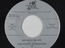 Sweet Soul Gospel 45 - Gospel Sensations - He Gives Me Joy - Pinewood - VG++ mp3
