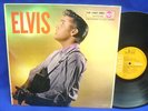 LP ELVIS PRESLEY - SAME // FULL LAMINATED - GERMAN ORANGE RCA