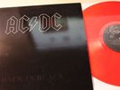 AC/DC LP BACK IN BLACK- ORIG 1980 AUSSIE RED VINYL ALBERTS LABEL APLP-045