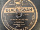 Black Swan 2003 Katie Crippen BLIND MAN BLUES  78 rpm