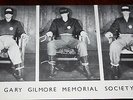 SIGNED Gary Gilmore postcard - Throbbing Gristle, Psychic TV, P Orridge, Cosey