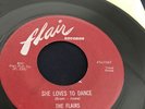 THE FLAIRS She Loves To Dance / My Darling My Sweet   RARE Doo Wop 45 FLAIR 1067