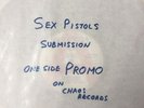 Sex Pistols Submission One Sided Promo 12 Inch