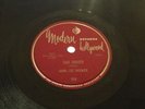BLUES 78 Rpm JOHN LEE HOOKER Modern 958 Taxi driver/you Receive Me Nr Mint