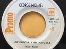 GEORGE MICHAEL cowboys and angels  ONE SIDED PROMO COSTA RICA PRESS