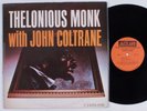 THELONIOUS MONK WITH JOHN COLTRANE Self Titled JAZZLAND JLP 46 LP VG++ mono