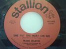 NORTHERN SOUL 45 TRADE MARTIN SHE OUT THE HURT ON ME