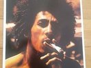 BOB MARLEY 'spliff' LARGE magazine POSTER size :16x11 inches