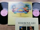 WISHBONE ASH Live Dates 2xLP + Booklet NM/NM/EX+ UK 1st 1973 MCA Gatefold+Inners