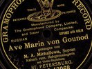 M.A. MICHAILOWA -Soprano- Ave Maria von Gounod   1-seitige Schellackplatte S8011