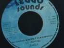 1475 JEWELS-SINGING SWEET HARMONY-LEGGO SOUNDS-1981-GREAT -  REGGAE 45 7