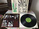 S.N.F.U. And No One Else Wanted To Play LP RARE 1985 TOUR PRESS SNFU NOFX PUNK