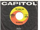 MFD IN CANADA CAPITOL 72125 45 RPM THE BEATLES : SHE LOVES YOU + I'LL GET YOU