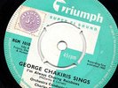 GEORGE CHAKIRIS - HEART OF A TEENAGE GIRL bw IM ALWAYS CHASING RAINBOWS -TRIUMPH