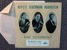 HEIFEZ, FEUERMANN, RUBINSTEIN       'BRAMHS TRIO ,OP.8'