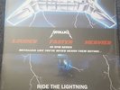 METALLICA : RIDE THE LIGHTNING Album Vinyl LP  12