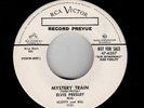 ROCKABILLY-PROMO -ELVIS PRESLEY-RCA-MYSTERY TRAIN/I FORGOT TO REMEMBER TO FORGET